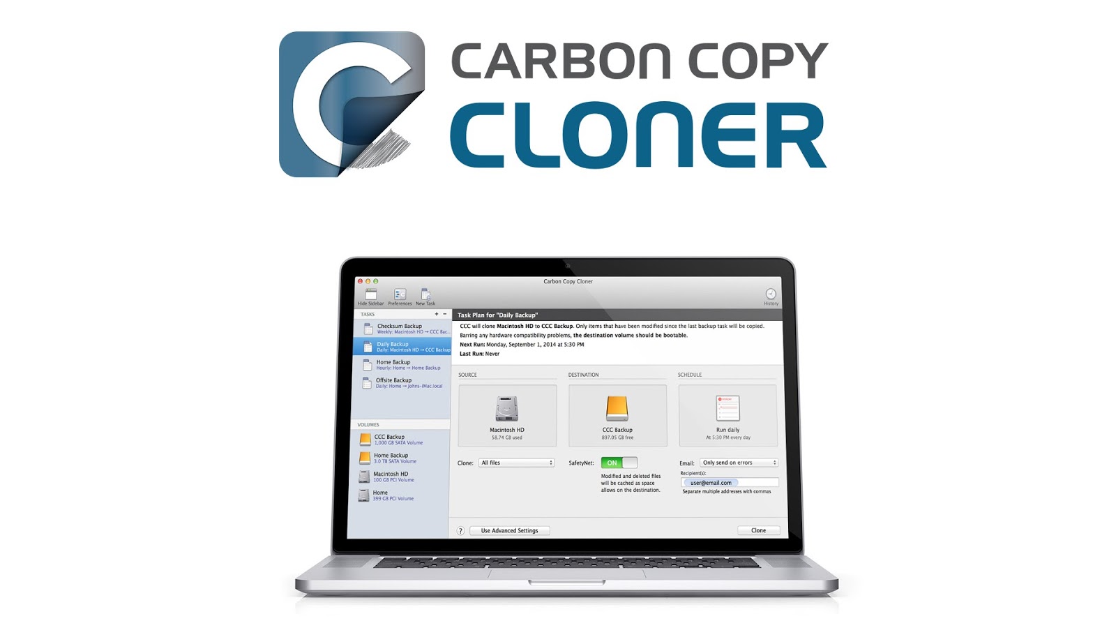 Carbon Copy Cloner 4113 Crack With License Key For Mac